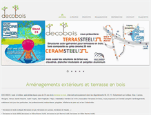 Tablet Screenshot of decobois.com